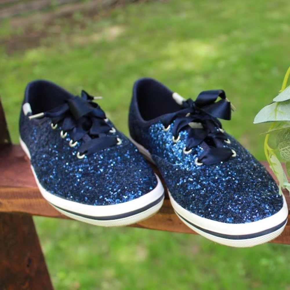 Keds x Kate Spade New York Glitter Tennis Sneaker